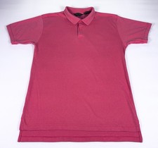VTG 80s Eddie Bauer Outdoor Outfitter Men’s L Coral Pink Polo Shirt Made In USA