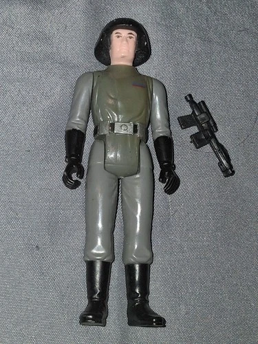 1977 Kenner Star Wars Imperial Death Star Commander Action Figure Hong Kong