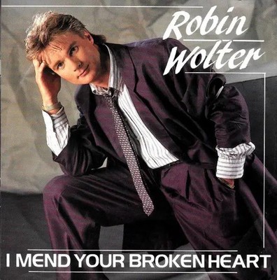 Robin Wolter I Mend Your Broken Heart Vinyl Single 7inch NEAR MINT Ariola