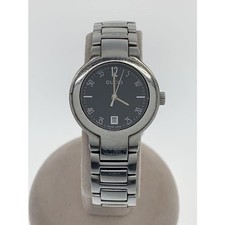 GUCCI 8900L Round Face Watch - Silver & Gold Links for sale online