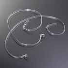  Detachable Shoe Straps Invisible Extenders Clear Replacement Adjustable