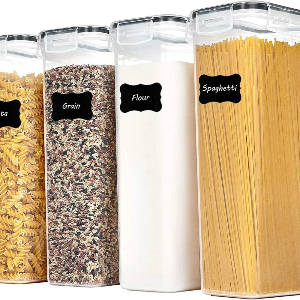 Airtight Food Storage Containers with Lids 4 PCS 2.8L Pasta Containers ➤
Opens in a new window or ta
