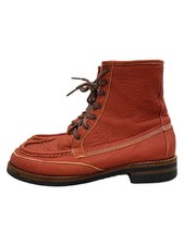 Resound Clothing Lace-Up Boots/L/Red/Leather 3464
