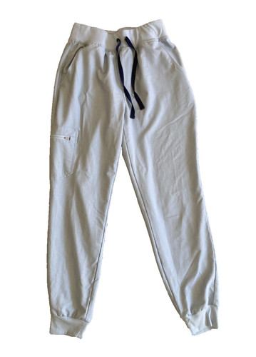 FIGS Zamora High Waisted Joggers Scrubs Small Limited Edition Chambray Blue