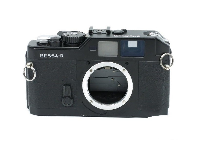 Voigtlander Bessa R 35mm Rangefinder Film Camera Black Body L39