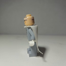 LEGO DC Super Heroes Arctic Batman Minifigure SH047 White Suit - Missing Helmet