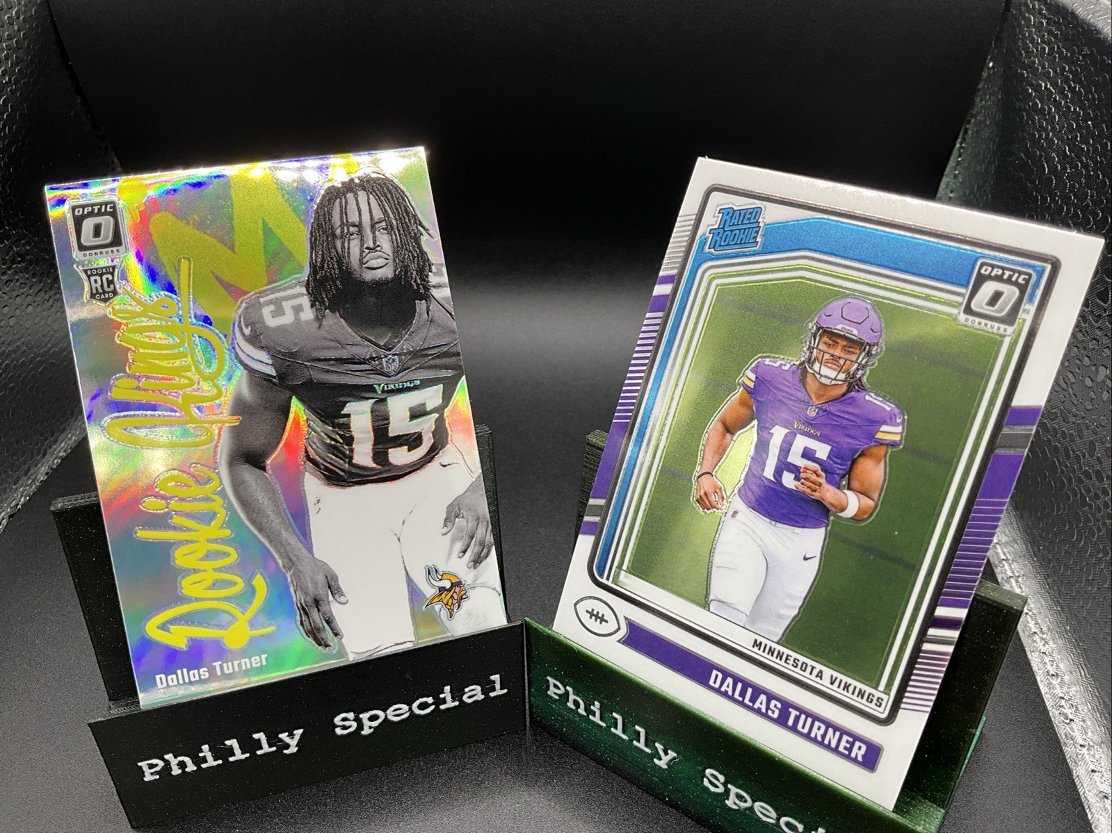 2024 Donruss Optic Dallas Turner Rookie Kings RC Rookie #12 Vikings