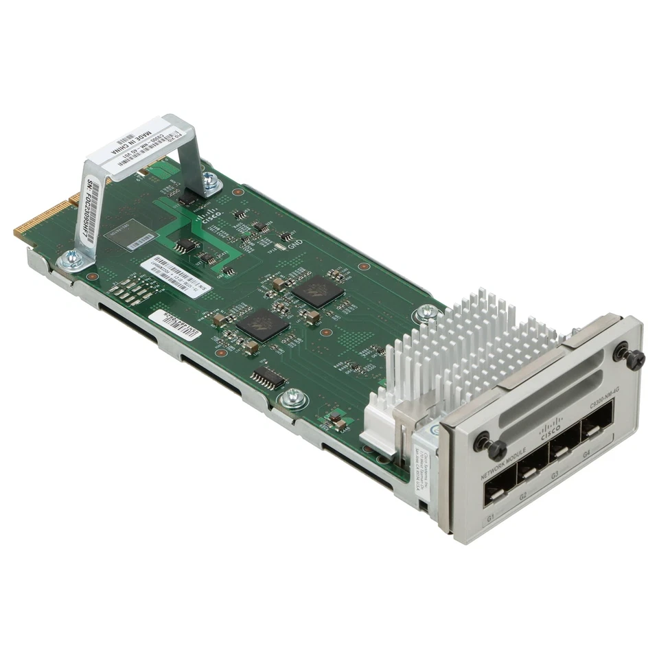 Cisco Catalyst Network Module 4x 1GbE SFP C9300 Series - C9300-NM-4G