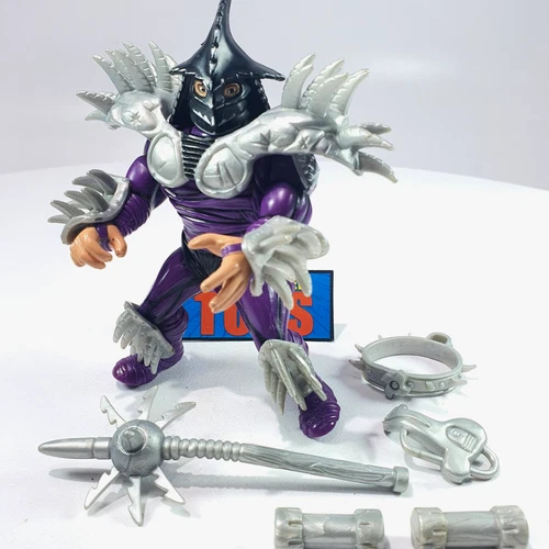 Vtg TMNT SUPER SHEDDER figure 100% COMPLETE original 1991 Playmates accessory