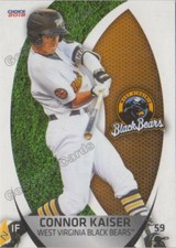 2018 West Virginia Black Bears Connor Kaiser RC Rookie Pittsburgh Pirates