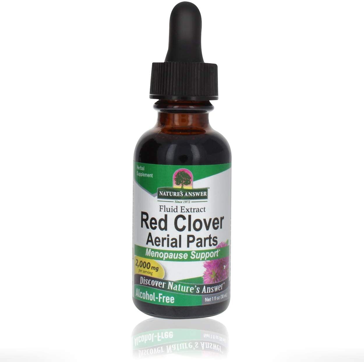 Nature's Answer Red Clover Aerial Parts For Menopause Support 2000mg 30ml