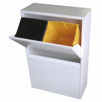 Mobiletto Per Raccolta Differenziata 4 Scomparti 240L - Foto 9