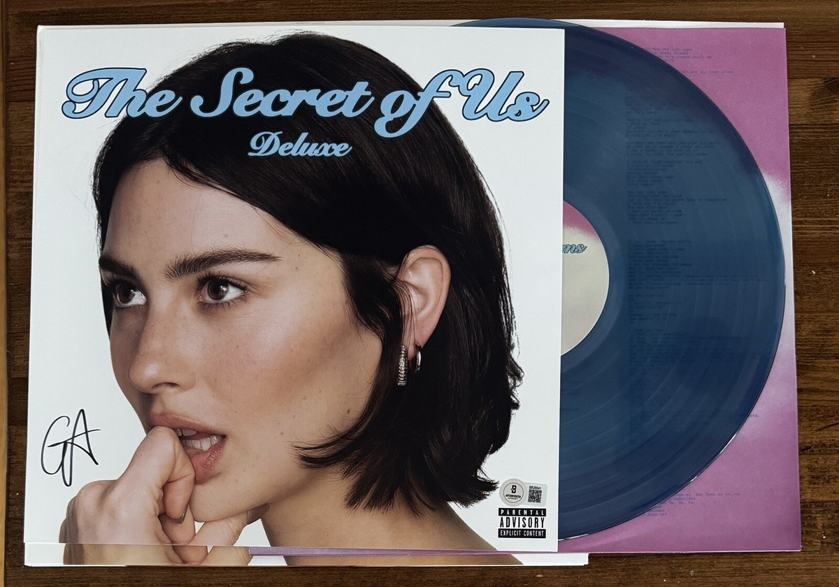 Gracie Abrams The Secret Of Us Deluxe Vinyl LP & Signed Art Card