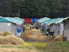 Photo 6x4 Stables at Blair Castle estate Bailanloan Temporary stabling at c2015