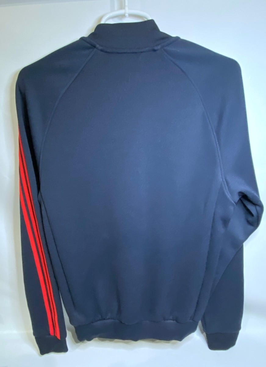 Adidas Navy Track Jacket (S) | eBay