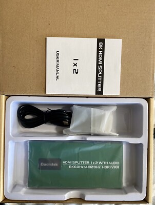 Daoistek - 4K/8K Ultra HD Splitter Switch KVM
