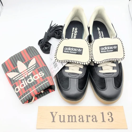 Wales Bonner × adidas Samba Pony Tonal Low Core Black IE0580 Men's