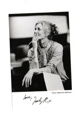 Joely Richardson British actress 6x4 B/W Photo Autographed