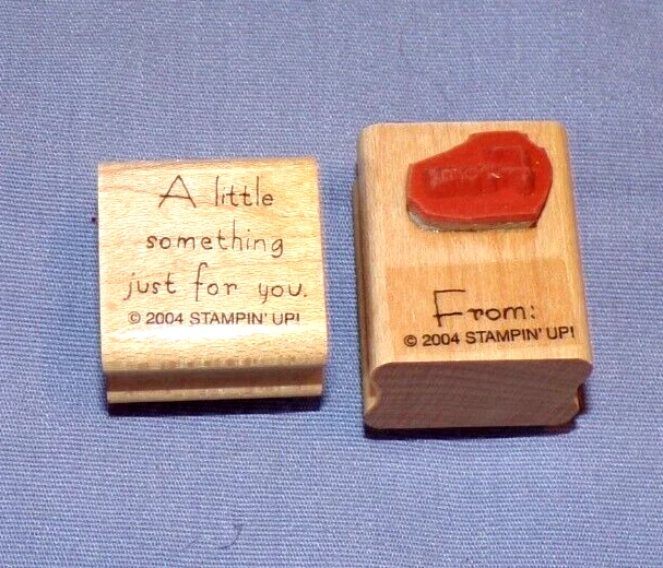 Lote Estampación Madera Goma Receta Tarjeta Caja Artesanal Stampin Kit Cocina Comida Cocina Foto 4 de 4