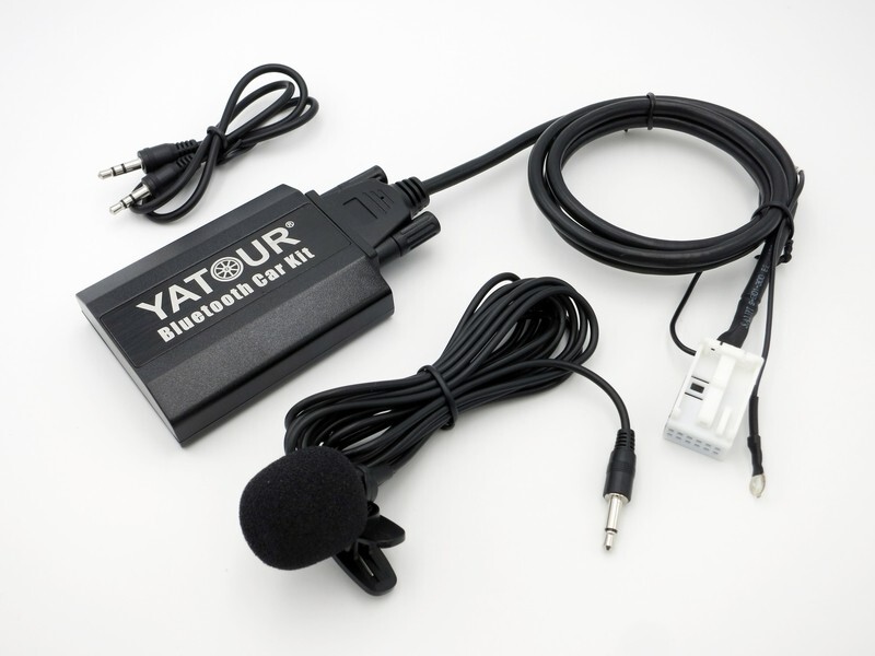 Yatour A2DP Bluetooth Car Kit CD Changer For 12Pin Plug VW Audi