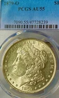 1879-O AU55 Reflective Surfaces PCGS New Orleans Mint Morgan Silver $
