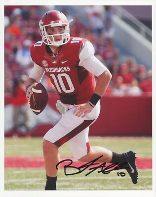 BRANDON ALLEN Signed/Autographed ARKANSAS RAZORBACKS 8x10 Photo w