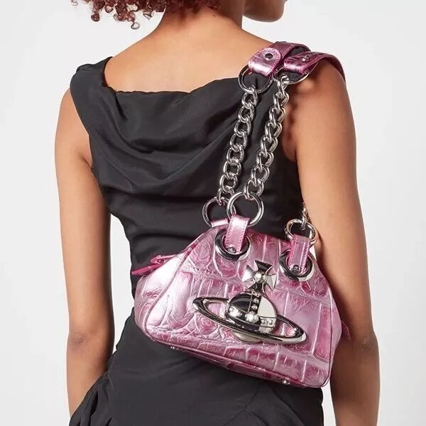 おしゃれVivienne Westwood チェーンパース(ポシェット)PINK Vivienne Westwood Orb Chain Shoulder Bag Pink outlet New | eBay