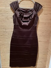 Iconic Brown Satin Dress size 2