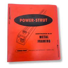 Vintage Elcen Metal Products & Power-Strut Metal Framing Catalogs/Product Index
