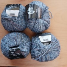 Filato per maglieria Lana Grossa solo tweed 4 matassine 76% lana vergine totale 200g