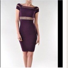Several Color - New Cutout Detail Short Sleeve Body Flattering Dress One Size