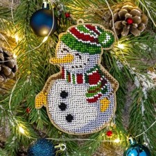 DIY Christmas tree toy kit "Snowman"