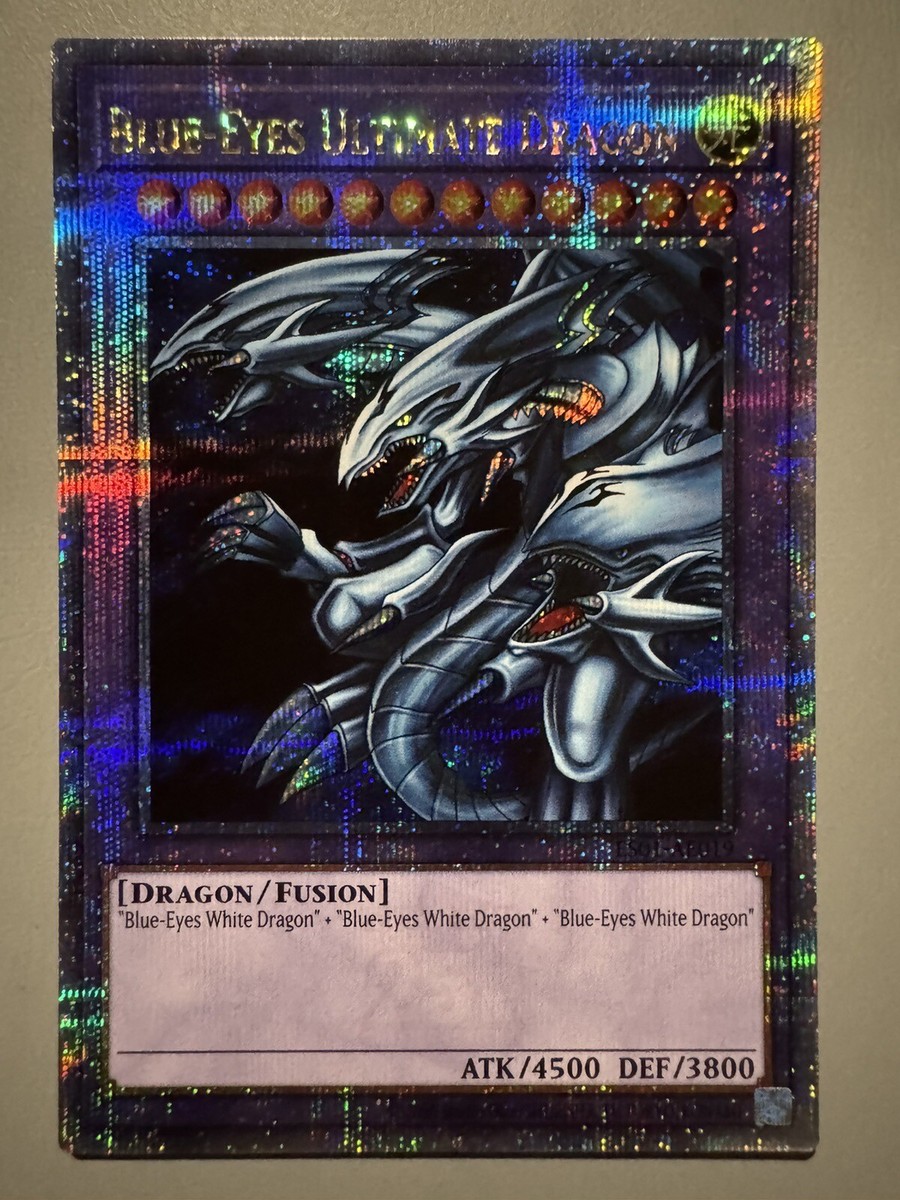 YUGIOH BLUE-EYES ULTIMATE DRAGON ASIA ENGLISH EDITION ES01-AE019
