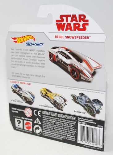 Hot Wheels Star Wars Carships KYLO REN'S TIE SILENCER Great for Tracks NEW - Picture 2 of 2