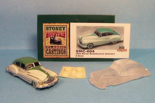 SMC-606 1950 Buick Super 5 Passenger HO-1/87 Scale Clear Resin Kit