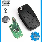 KEY REMOTE CONTROL FOR FIAT GRANDE PUNTO BRAVO PANDA 433MHz 71765697 + MILLING