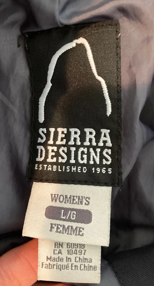 Sierra Designs Mujer Invierno Pantalones de Nieve Talla L Negro DJ  Foto 4 de 4