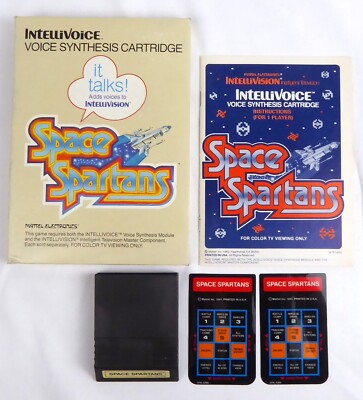 Intellivision Spiel in OVP -- SPACE SPARTANS -- Mattel (no Atari)