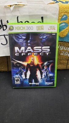 CIB MASS EFFECT MICROSOFT XBOX 360 VIDEO GAME