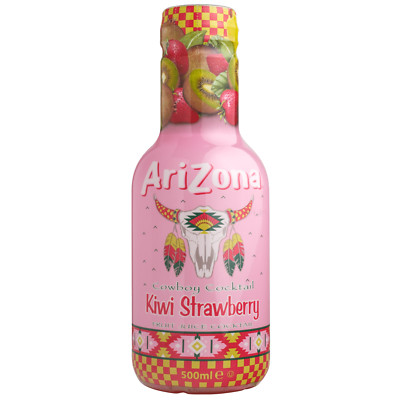 Arizona Kiwi Strawberry (6 x 0,5 Liter PET-Flaschen)
