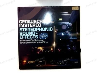 Various - Geräusche In Stereo   Stereophonic Sound Effects GER 2LP 1979 FOC '