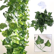 2M Reptile Terrarium Decor Artificial Ivy for Habitats Lizard Vines Ivy Leaf