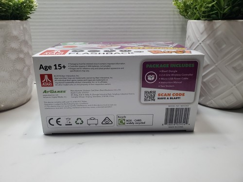 Atari Flashback Blast! HDMI Wireless Asteroids + 20 Built-In Video Games 🟣 NEW - Picture 6 of 6