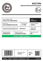 Skv Katalysator FüR Citroen C3 Ii Ds3 Ds Ds 3 Peugeot 2008 206+ 06-19 1731YK