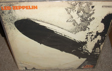 LED ZEPPELIN self titled / debut lp  rock  LP 2nd press atlantic 8216