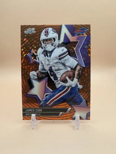 2025 Topps Cosmic Chrome James Cook Base (RAW)