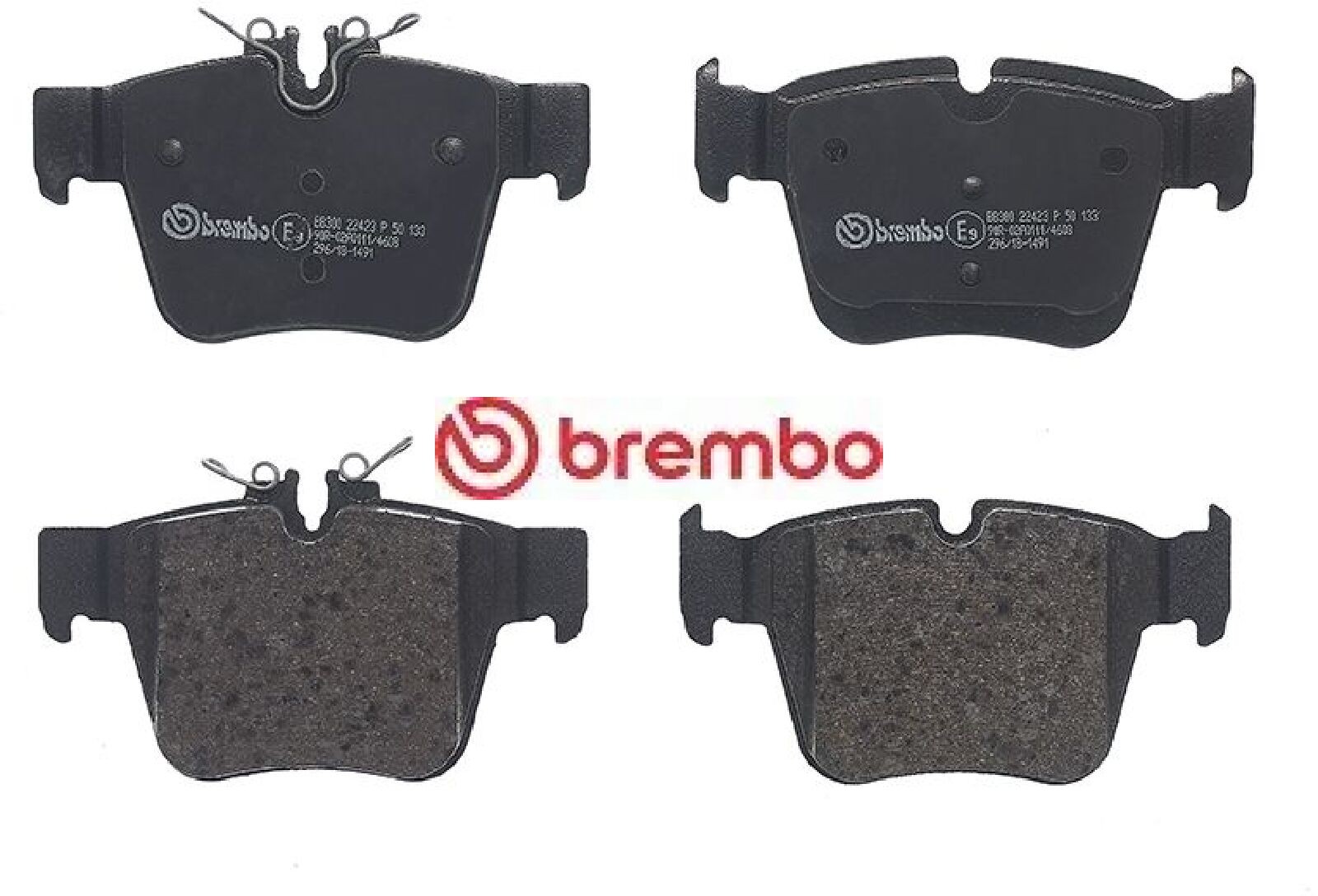 BREMBO Bremsbeläge HINTEN MERCEDES-BENZ C-KLASSE W205 S205 C205 ,GLC X253, C253 - Bild 4