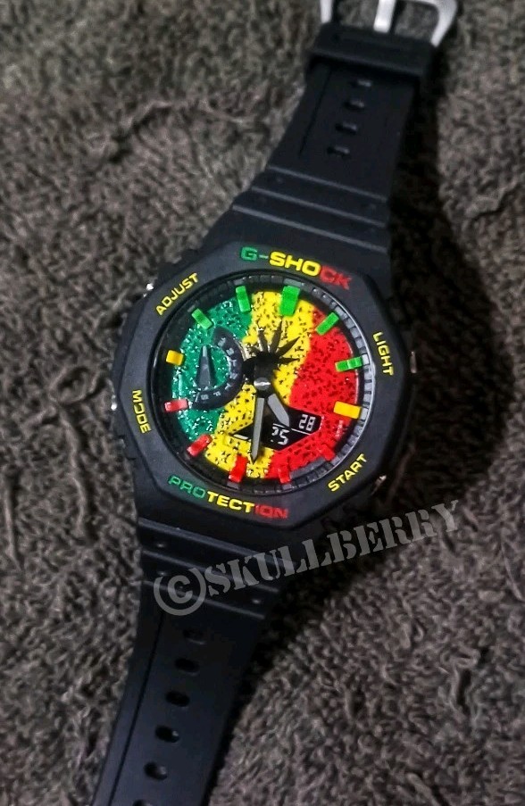 Authentic G-Shock 2100 ( IFL ) - Mary Jane / 420 Rasta | eBay
