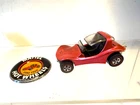 Vintage 1970 Hot Wheels Redline Sand Crab Spectraflame Magenta USA w/ Button