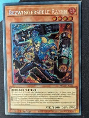 Bezwingerseele Razen MP24-DE139 Secret Rare Deutsch NM Yugioh